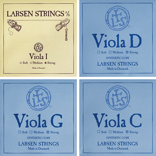 Larsen Viola, Set (Strong/Ball), 15''-16.5''