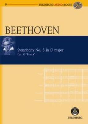 Beethoven - Symphony #3 in Ebmaj Op55 Eroica - Miniature/Study Score/CD Eulenburg EAS109