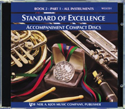 Standard Of Excellence Bk 2 Accomp Cd Set 2Cds - KJOS