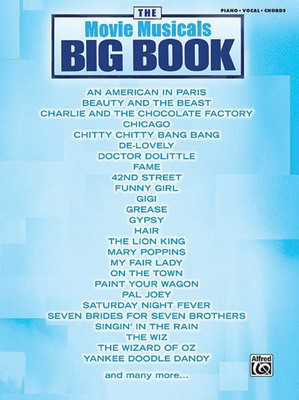 The Movie Musicals Big Book - Various - Hal Leonard Piano, Vocal & Guitar