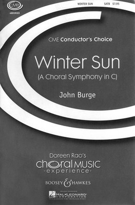 Winter Sun - (A Choral Symphony in C) CME Conductor's Choice Åæ - John Burge - SATB Boosey & Hawkes Octavo