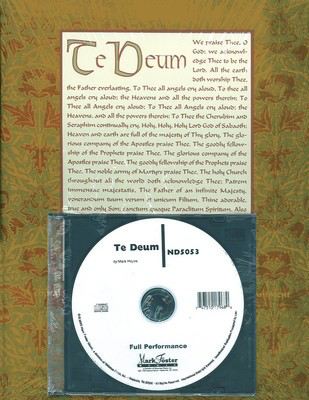 Te Deum - Preview Pak (Book/CD) - Mark Hayes - SSAATTBB Shawnee Press Preview Pak Book/CD