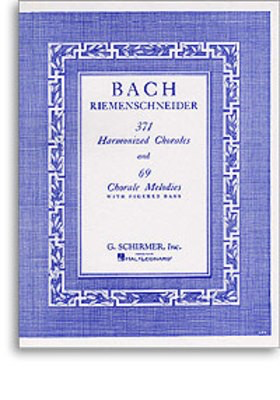 371 Harmonized Chorales and 69 Chorale Melodies with Figured Bass - Johann Sebastian Bach - Piano G. Schirmer, Inc.