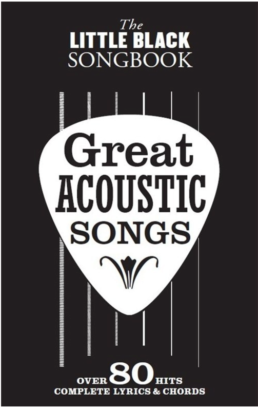 LITTLE BLACK BOOK GREAT ACOUSTIC SONGS - VARIOUS - AMSCO AM1011087