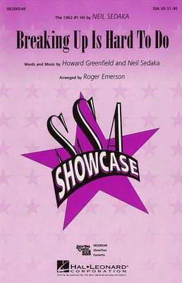 Breaking Up Is Hard to Do - Howard Greenfield|Neil Sedaka - Roger Emerson Hal Leonard ShowTrax CD CD