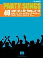 Party Songs - 40 Tunes to Get Any Party Started - Guitar|Piano|Vocal Hal Leonard Piano, Vocal & Guitar