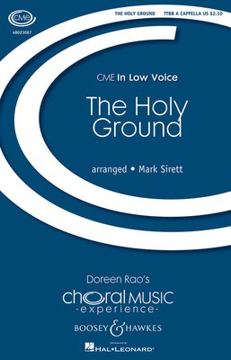 The Holy Ground - TTBB Mark Sirett Boosey & Hawkes Octavo