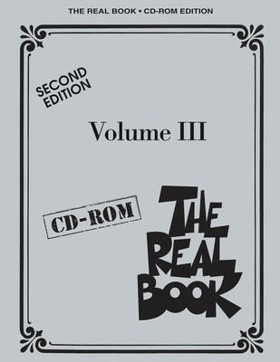 The Real Book - Volume III - Second Edition - CD-ROM - C Edition - Hal Leonard Lead Sheet CD-ROM