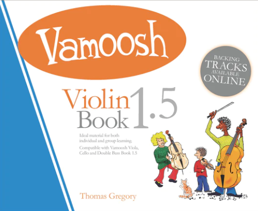 Vamoosh Violin Book 1.5 - Violin/Audio Access Online by Gregory Vamoosh Music VAM4