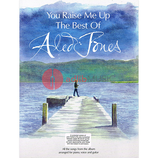 JONES ALED THE BEST OF YOU RAISE ME UP - JONES ALED - Chester