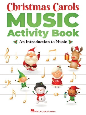 Christmas Carols Music Activity Book - Hal Leonard