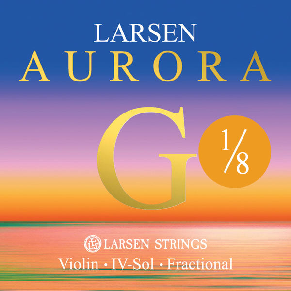 Larsen Aurora Violin G String 1/8 Size Medium