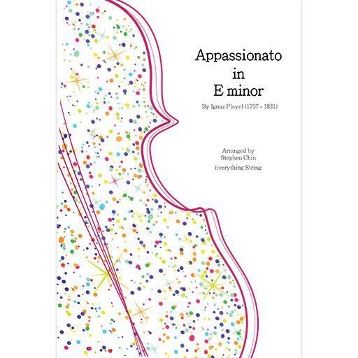 Appassionato in Emin - String Orchestra Score/Parts arranged by Chin Everything String ES46