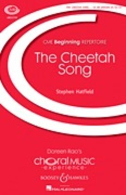 The Cheetah Song - CME Beginning - Stephen Hatfield - SA Boosey & Hawkes Octavo