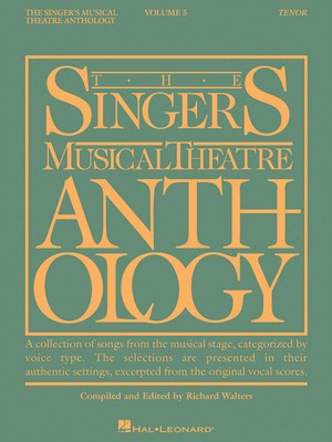 The Singer's Musical Theatre Anthology - Volume 5 - Tenor Book - Various - Vocal Tenor Hal Leonard