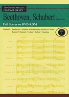 Beethoven, Schubert & More - Volume 1 - Full Scores on DVD-ROM - Franz Schubert|Ludwig van Beethoven - Hal Leonard Full Score DVD-ROM