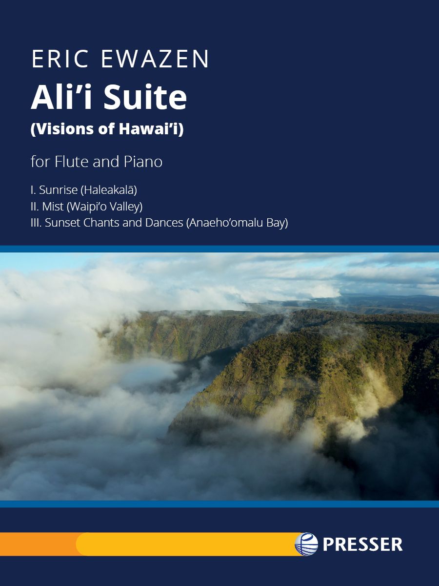 Ali'i Suite Flute/Piano Ewazen Eric Presser 114-41843