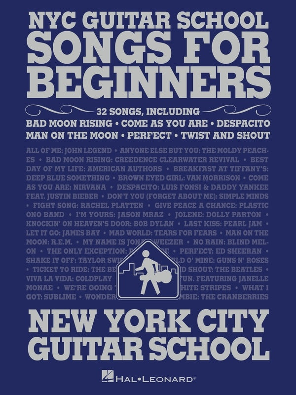 NYC Guitar School: Songs for Beginners - Guitar Hal Leonard 287261