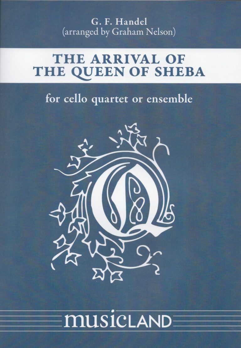 Handel - Arrival of the Queen of Sheba - 4 Cello Musicland M1124