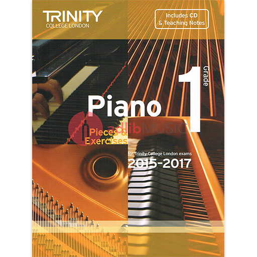 Trinity Piano Exam Pieces 2015-17 Grade 1 - Piano/CD Trinity TCL012814