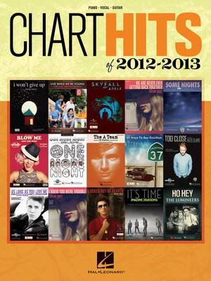 Chart Hits of 2012-2013 - Hal Leonard Piano, Vocal & Guitar