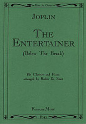 The Entertainer - (Below the Break) - Scott Joplin - Clarinet Robin de Smet Fentone Music Clarinet Solo