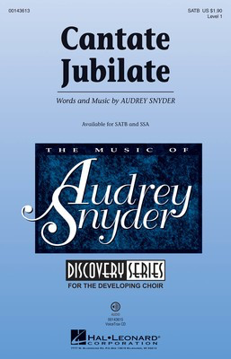 Cantate Jubilate - Discovery Level 1 - Audrey Snyder - Hal Leonard VoiceTrax CD CD