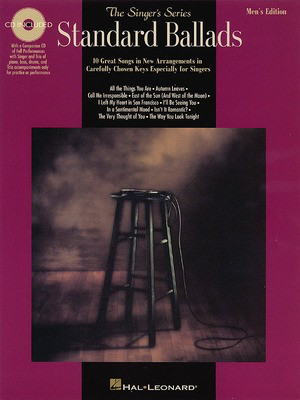 Standard Ballads - Men's Edition - Various - Vocal Hal Leonard Performance/Accompaniment CD /CD