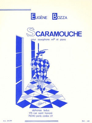 Bozza - Scaramouche Op33/2 - Saxophone/Piano Accompaniment Leduc AL20299