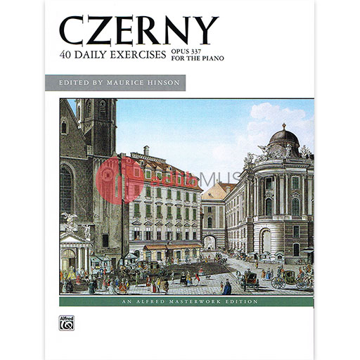 Czerny - 40 Exercises Op337 - Piano Solo Alfred 4830