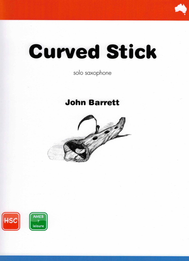 Barrett - Curved Stick - Saxophone Solo Reed Music RM072