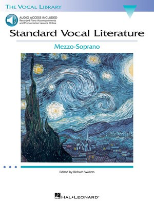 Standard Vocal Literature - Mezzo-Soprano Voice/Audio Access Online edited by Walters Hal Leonard 740273