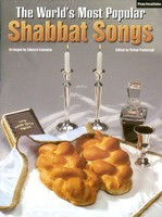 World's Most Popular Shabbat Songs - Guitar|Piano|Vocal Edward Kalendar Tara Publications Piano, Vocal & Guitar