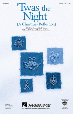 Twas the Night (A Christmas Reflection) - from The Christmas Suite - Clement Clarke Moore|Mark Brymer - Hal Leonard ShowTrax CD CD