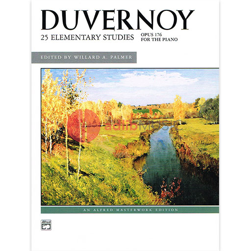 Duvernoy - 25 Elementary Studies Op176 - Piano Alfred Music 636