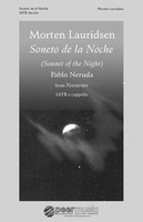 Soneto de la Noche - from Nocturnes - Morten Lauridsen - SATB Peermusic Classical Octavo