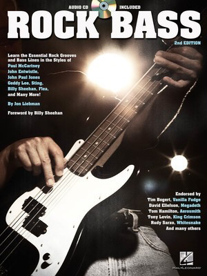 Rock Bass - 2nd Edition - Bass Guitar Jon Liebman Hal Leonard /CD