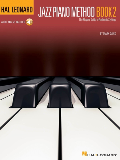 Jazz Piano Method Book 2 - Mark Davis - Book/Online Audio - Hal leonard