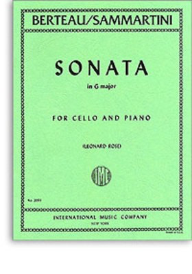 Sonata in G major - for Cello and Piano - Cello IMC