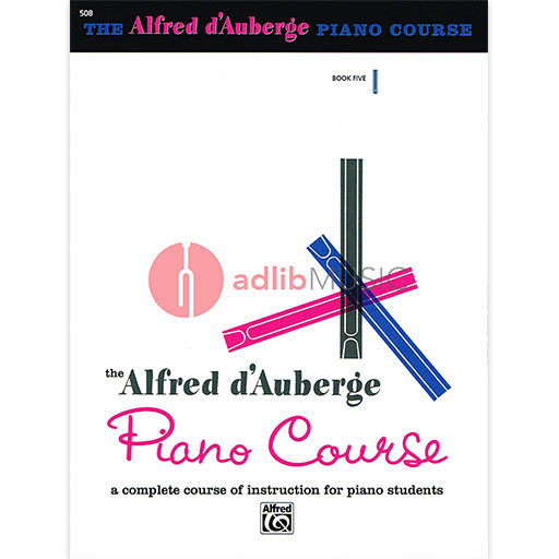 d'Auberge Piano Course Lesson Book 5 - Alfred d'Auberge - Piano - Alfred Music