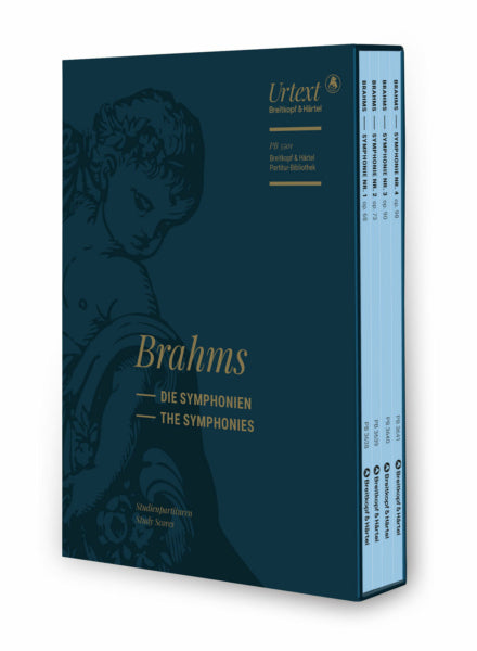 Brahms - The Symphonies Complete - Study Scores Breitkopf PB5501