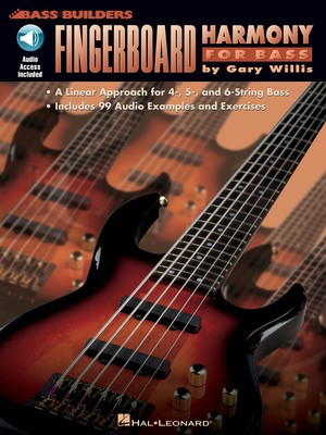 Fingerboard Harmony for Bass - Bass Guitar Gary Willis Hal Leonard /CD