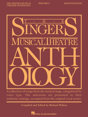 The Singer's Musical Theatre Anthology - Volume 5 - Baritone/Bass Book - Various - Vocal Baritone|Bass Hal Leonard