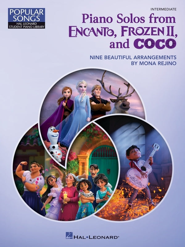 Piano Solos from Encanto, Frozen II, & Coco - Piano Solo arranged by Rejino Hal Leonard 550639