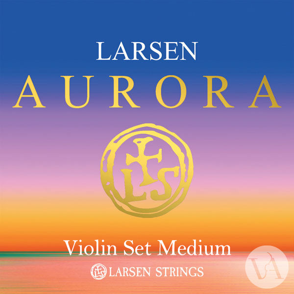 Larsen Aurora Violin String Set 4/4 Size Medium