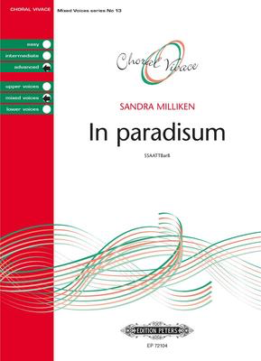 In Paradisum - Sandra Milliken - SSAATTBB Edition Peters Choral Score Octavo