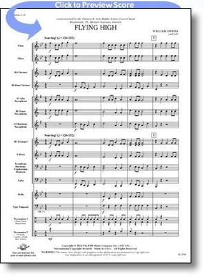 Flying High - William Owens - FJH Music Company Score/Parts