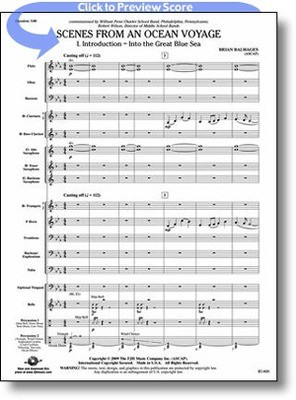 Scenes from an Ocean Voyage - Brian Balmages - FJH Music Company Score/Parts