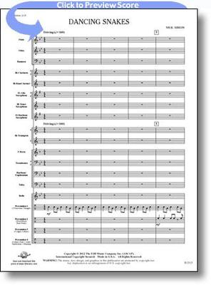 Dancing Snakes - Neil Simon - FJH Music Company Score/Parts