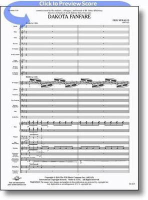 Dakota Fanfare - Erik Morales - FJH Music Company Score/Parts